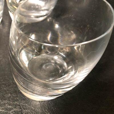 P9: Nambe Tilt Double Old Fashion Glasses Set of 4