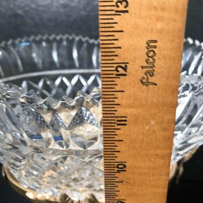 P12: Vintage Castilian Imports Brass Dolphin/Koi Fish Compote/Stand!
