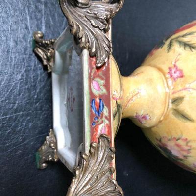 P17: Rare Mark Roberts Dragonfly Handled Vase! 