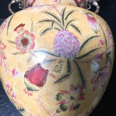 P17: Rare Mark Roberts Dragonfly Handled Vase! 