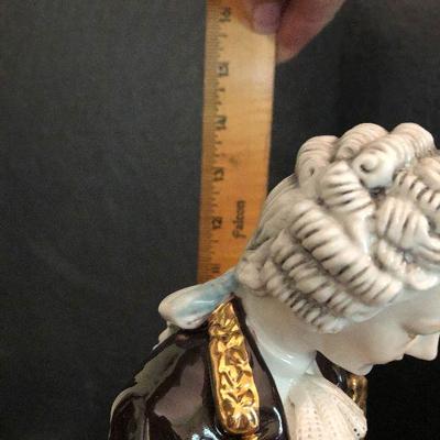 P23: Meissen Porcelain Courting Statue. 16" x 14" huge. 