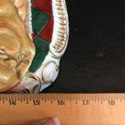 P23: Meissen Porcelain Courting Statue. 16" x 14" huge. 