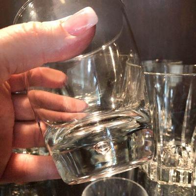 P27: Whiskey/Cocktail Glass Lot