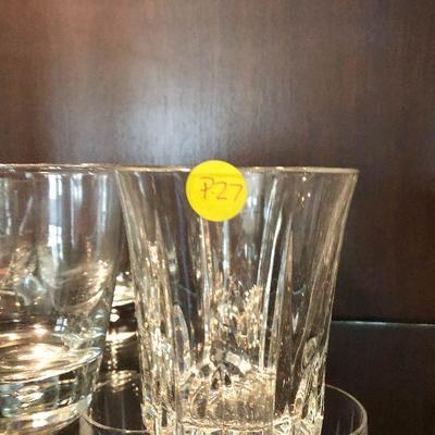 P27: Whiskey/Cocktail Glass Lot