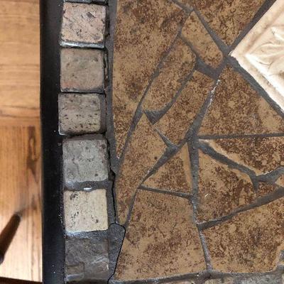 P32: Custom Made Tile Top Table