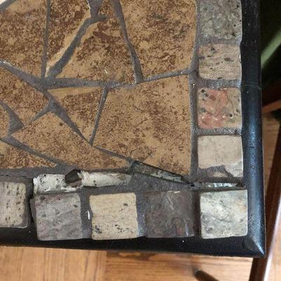 P32: Custom Made Tile Top Table