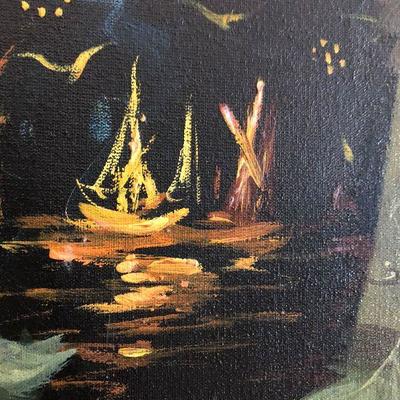 P33: Signed Painting On Canvas