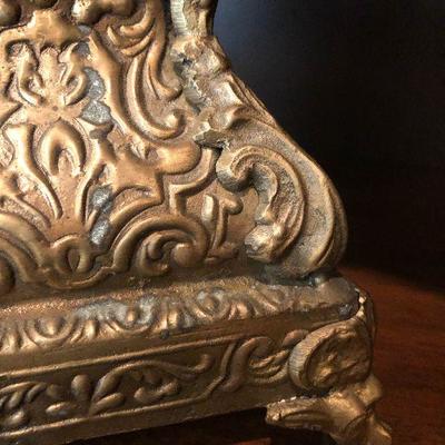 L5: Castilian Imports Large Brass Candle Holder