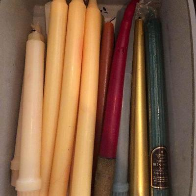 K27: Collection of Taper Candles