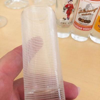 K41: Shotglasses and stemware