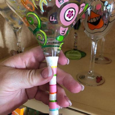 K43: Lot of barware colorful / Lolita