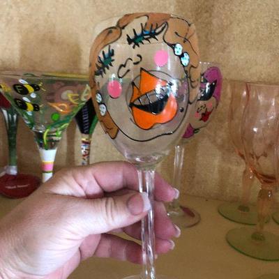 K43: Lot of barware colorful / Lolita