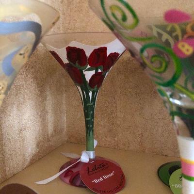 K43: Lot of barware colorful / Lolita