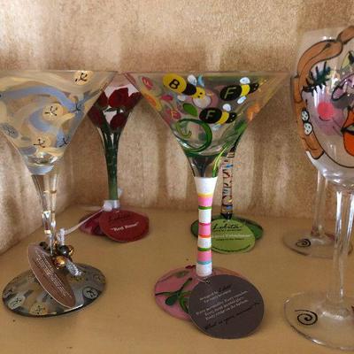 K43: Lot of barware colorful / Lolita