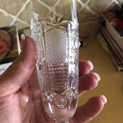 K46: 3 Crystal Flutes