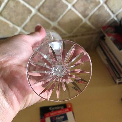 K46: 3 Crystal Flutes