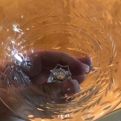 K49: Lot of crystal stemware