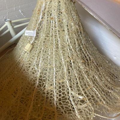 Lot S1: Pair of 7' tall White "Skirt" Trees by Northgate