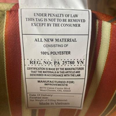 Lot S13: Set of 12 all new seat cushions - patio cushions and pillow backs