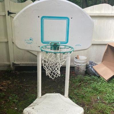 Lot S14: Poolside Basketball Net