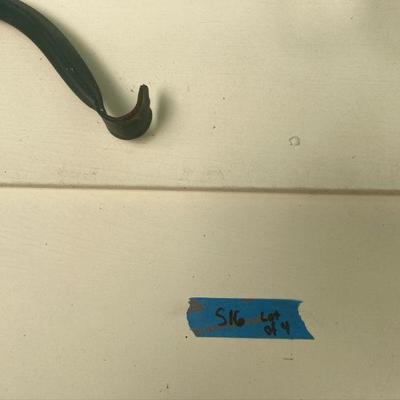 Lot S16: Shepherd Hooks / Plant Hanges and Candle Stand