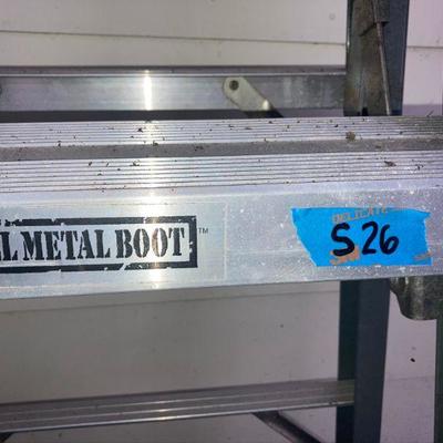 Lot S26: Rigid Metal 6' Ladder