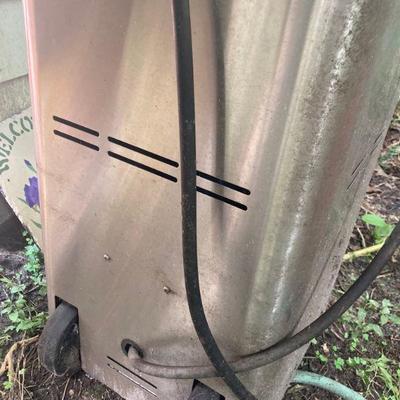 Lot S33: Two outdoor/ propane porch/patio heaters