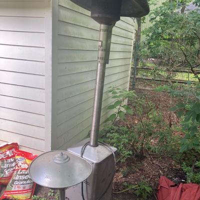 Lot S33: Two outdoor/ propane porch/patio heaters