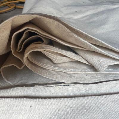 Lot S8: Pair of canvas drop cloths