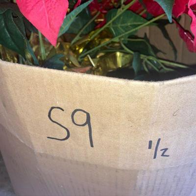 Lot S9: Misc. Christmas dÃ©cor/lights