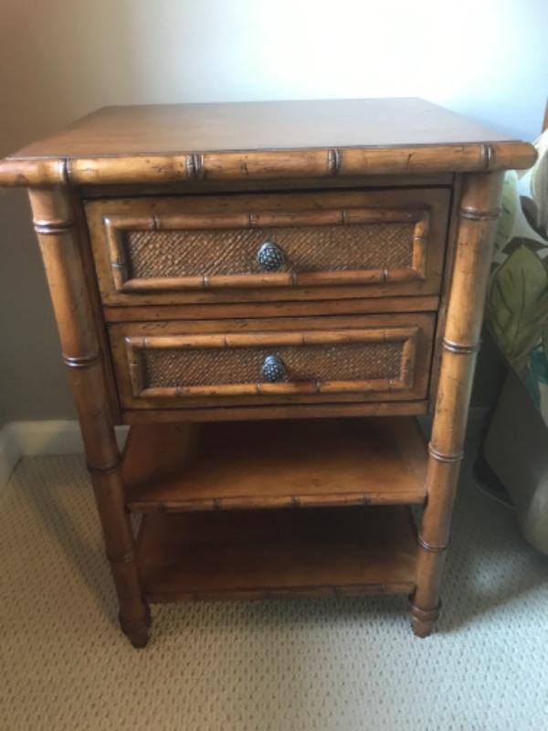 BEAUTIFUL TWO TOMMY BAHAMA SIDE TABLES