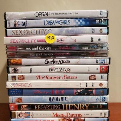 R13: DVD lot