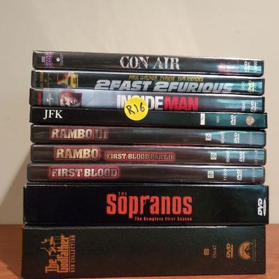 R16: dvd lot