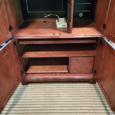 R58: Hidden Office Armoire 