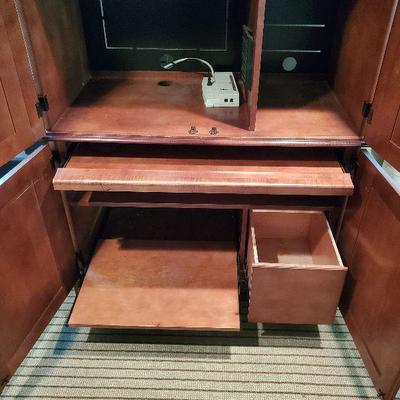 R58: Hidden Office Armoire 