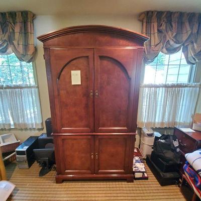R58: Hidden Office Armoire 
