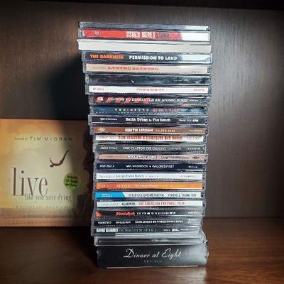 R60: Tall pile of CDs! 