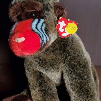 R78: Beanie Baby Monkey