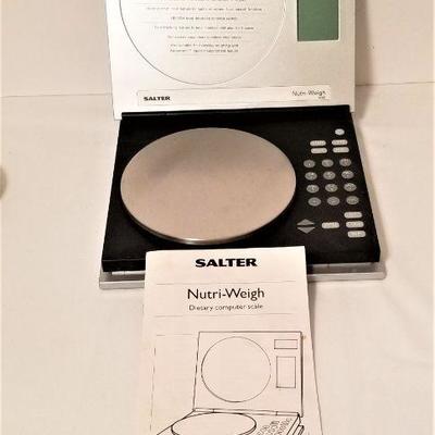 Lot #115  Salter Nutri Weigh Dietary Computer Scale - works