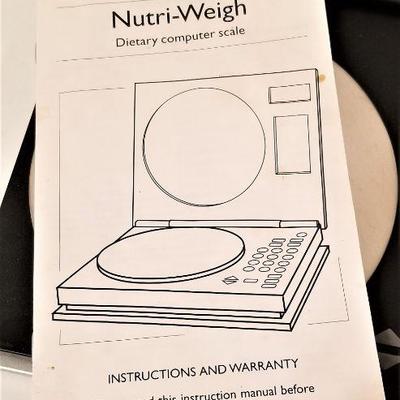Lot #115  Salter Nutri Weigh Dietary Computer Scale - works