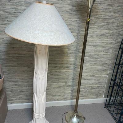 Lot B8: Pair of floor lamps