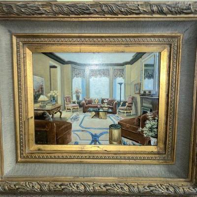 Lot B16: Signed Painting on canvas by Seth Artwork