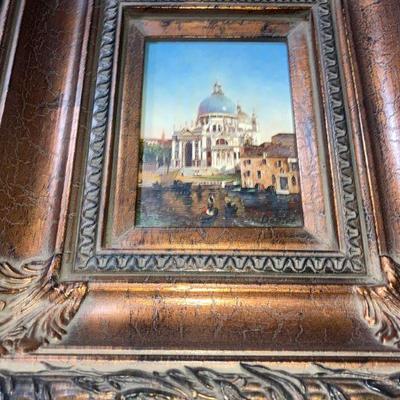 Lot B17: Signed Painting on canvas Artwork