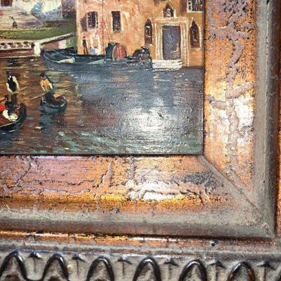 Lot B17: Signed Painting on canvas Artwork