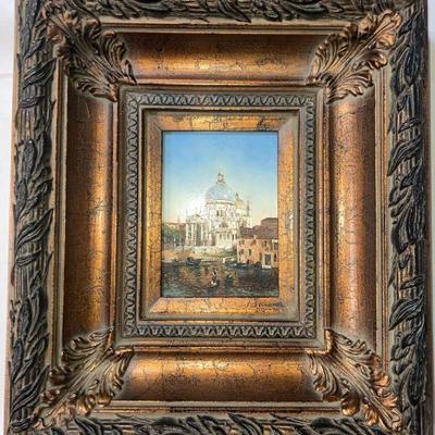 Lot B17: Signed Painting on canvas Artwork