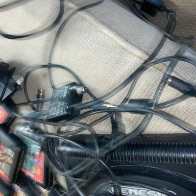Lot B24: Sega Genesis Console Controllers and Games