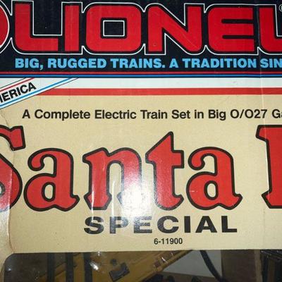 Lot B26: Lionel Santa Fe Special Train Set w/ Orig. Box