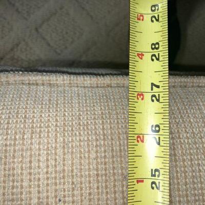 Lot B28: Beige Ottoman