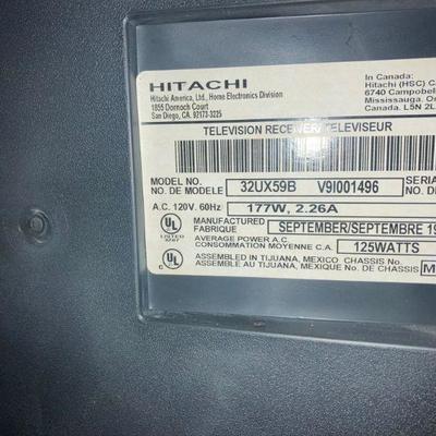 Lot B35: Hitachi TV