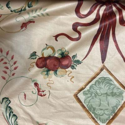 Lot B40: Bolts of fabric/cloth